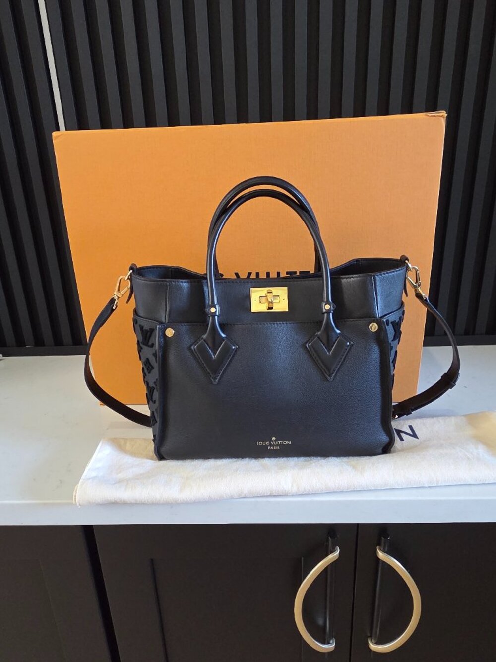 Louis Vuitton On My Side MM Tote